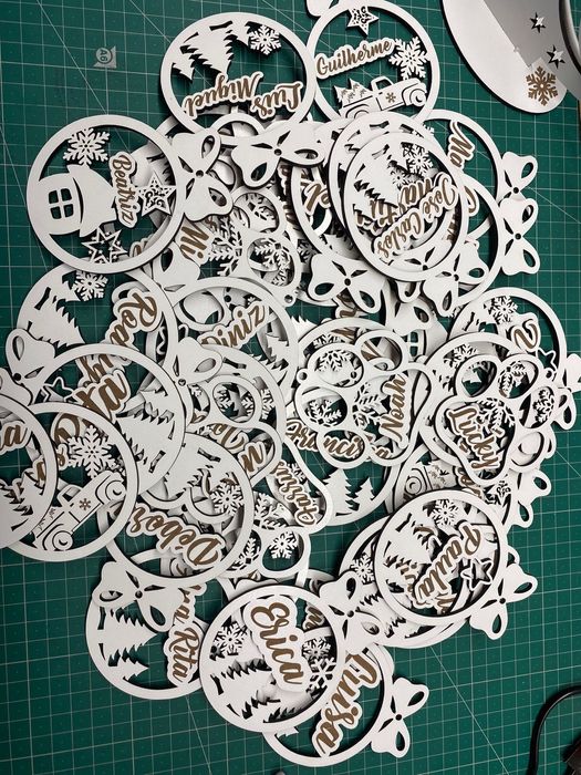 Bolas de Natal personalizadas