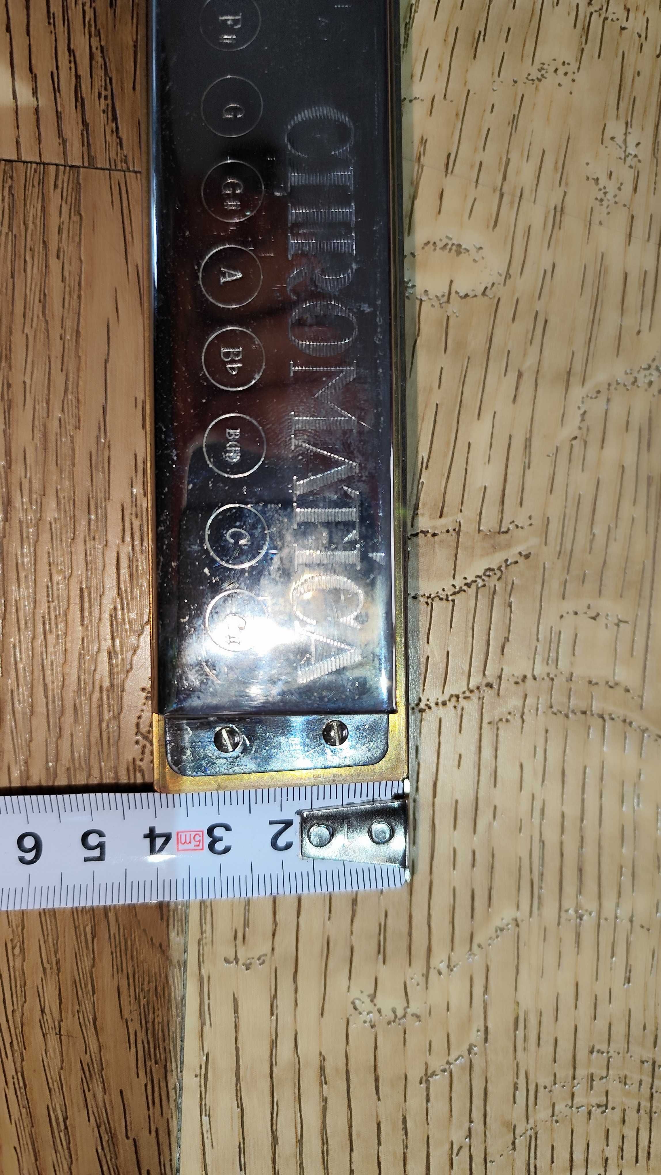 Harmonijka Hohner Chromatica Basowa unikatowa kolekcjonerska lata 60"