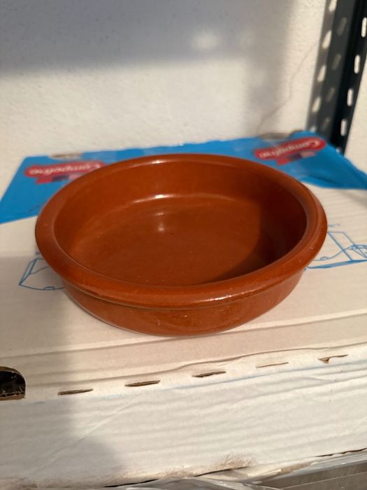 Conjunto louça em barro