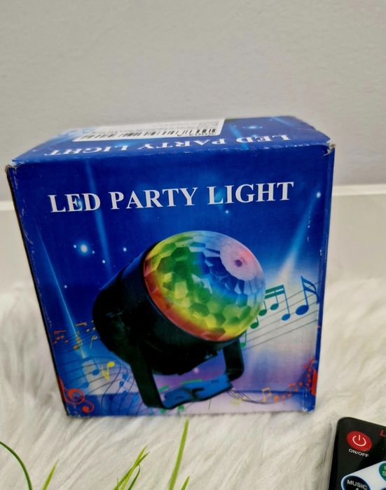 Bola luz led RGB