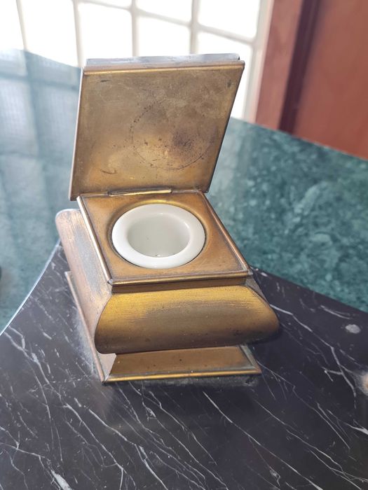 tinteiro de secretaria séc. XIX