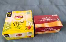 SUPER CRNA Herbata czarna eks Westminster 50sz Lipton Yellow Label 92s