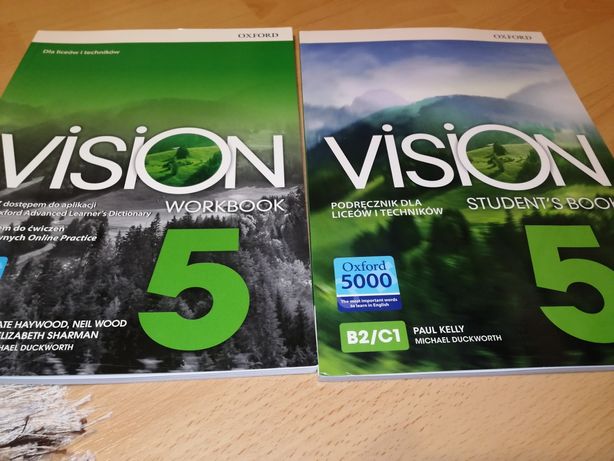 Vision 5 podręcznik i ćwiczenie
