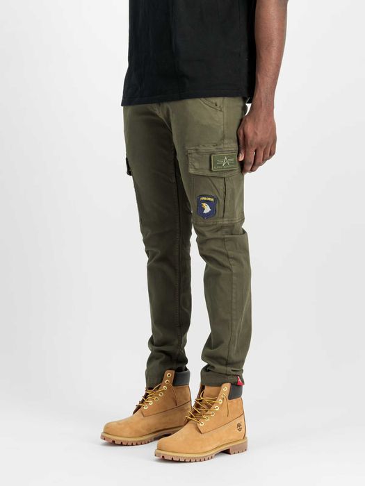 Alpha Industries Spodnie Petrol Patch 178207 black olive