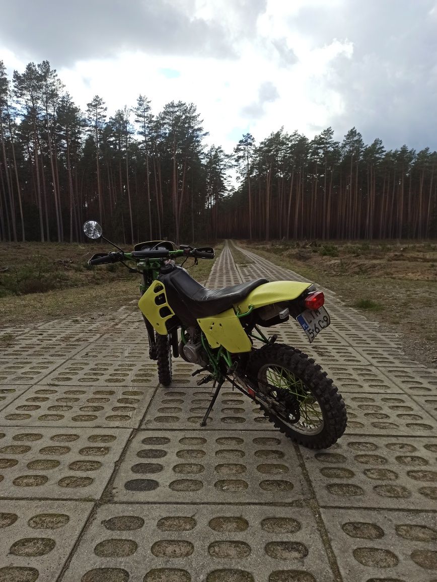 Honda CRM 125 zarejestrowana