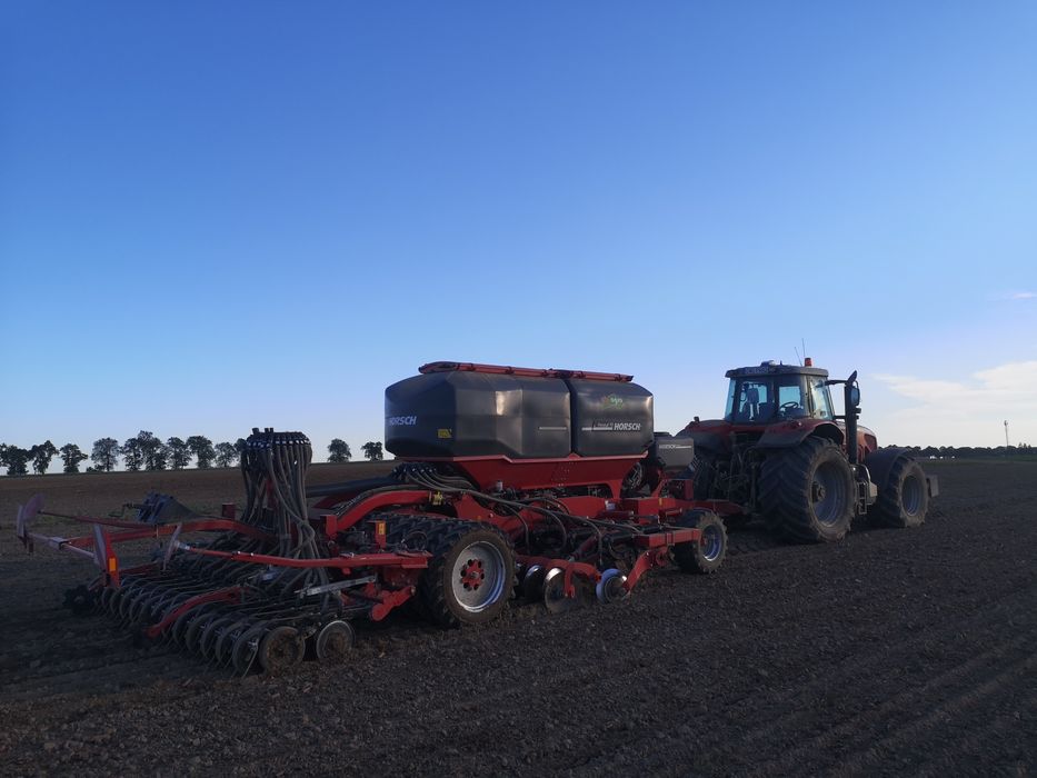 Siew zbóż  pasowy Strip-Till horsch FOCUS