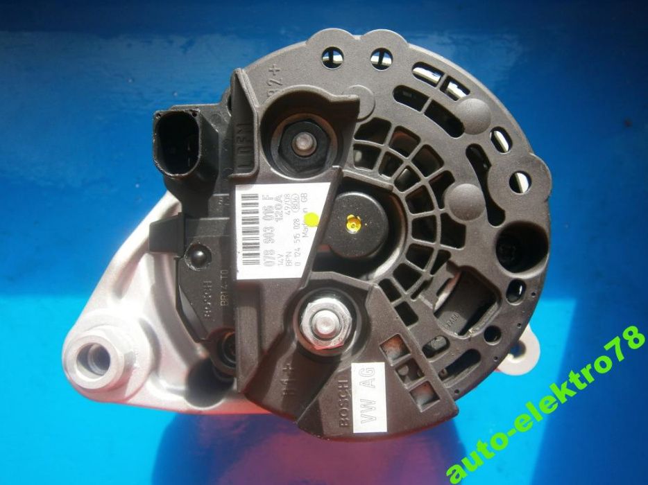 Alternator AUDI A4 A6 C5 2.4 2.5 TDI VW PASSAT 2.8 2.5 TDI - Bosch 120