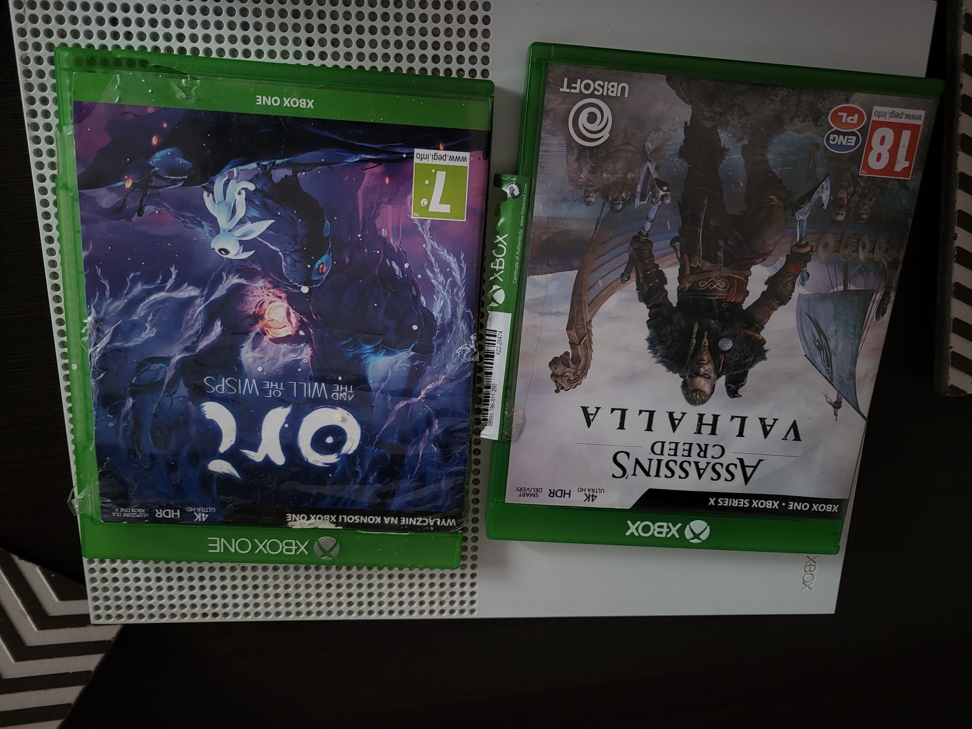 XBOX ONE S + 5 gier