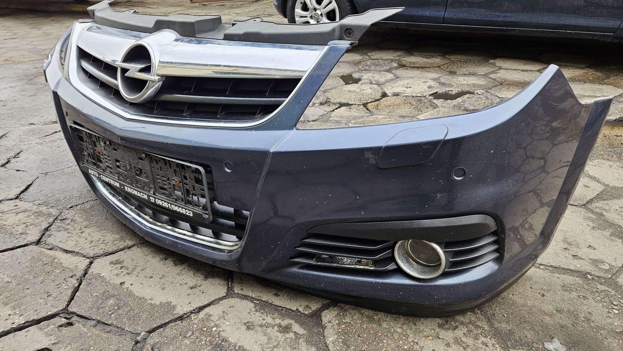 Zderzak przód przedni z168 czujniki spryski opel vectra c signum lift
