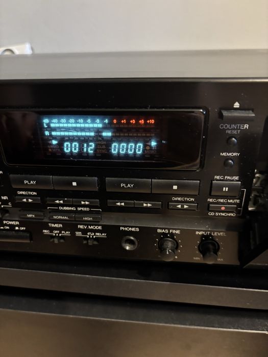 Magnetofon dwukasetowy Auto reverese deck Denon DRW-580