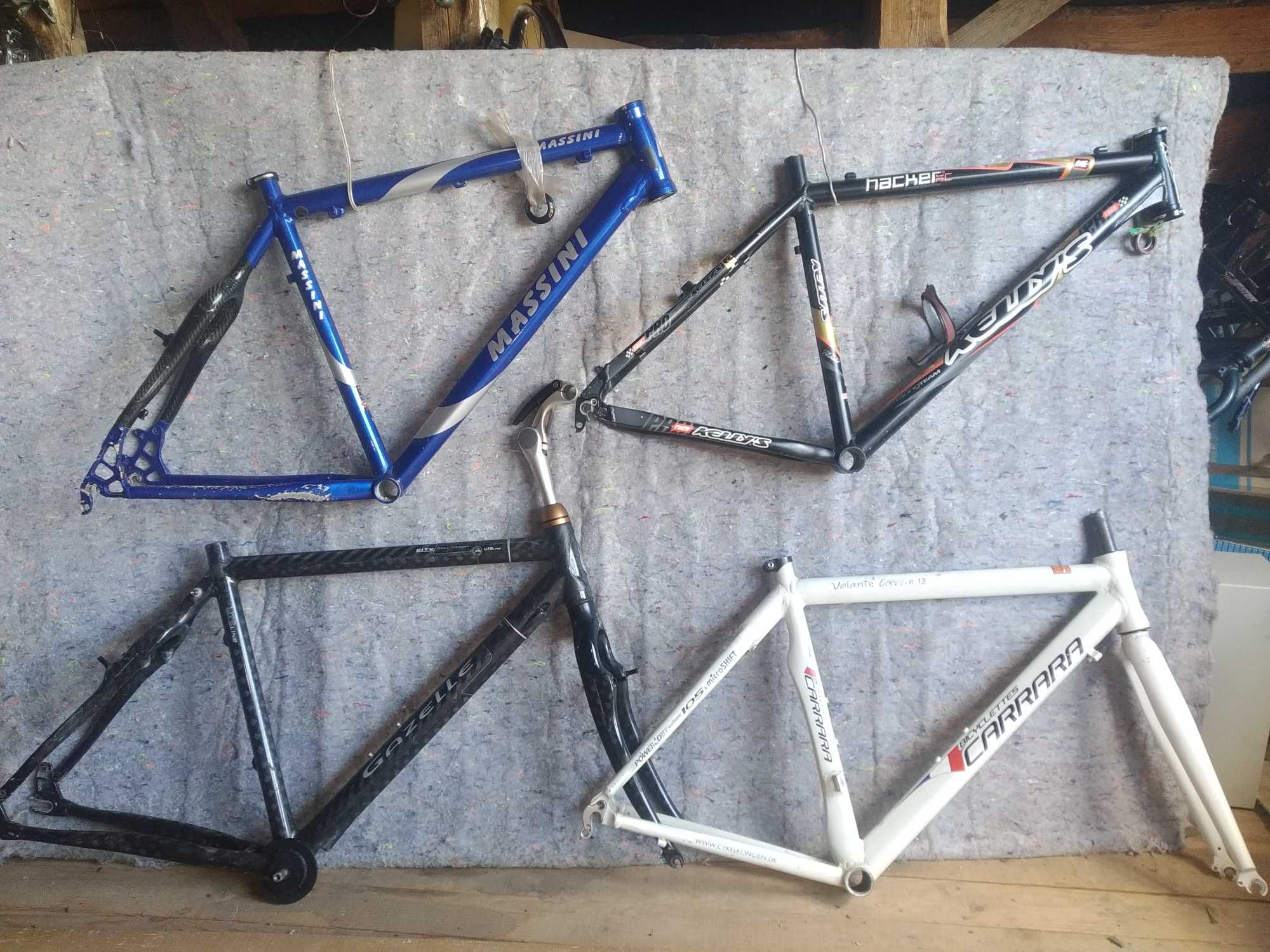 Рамы двухподвесы, хардтейлы specialized sunn и др