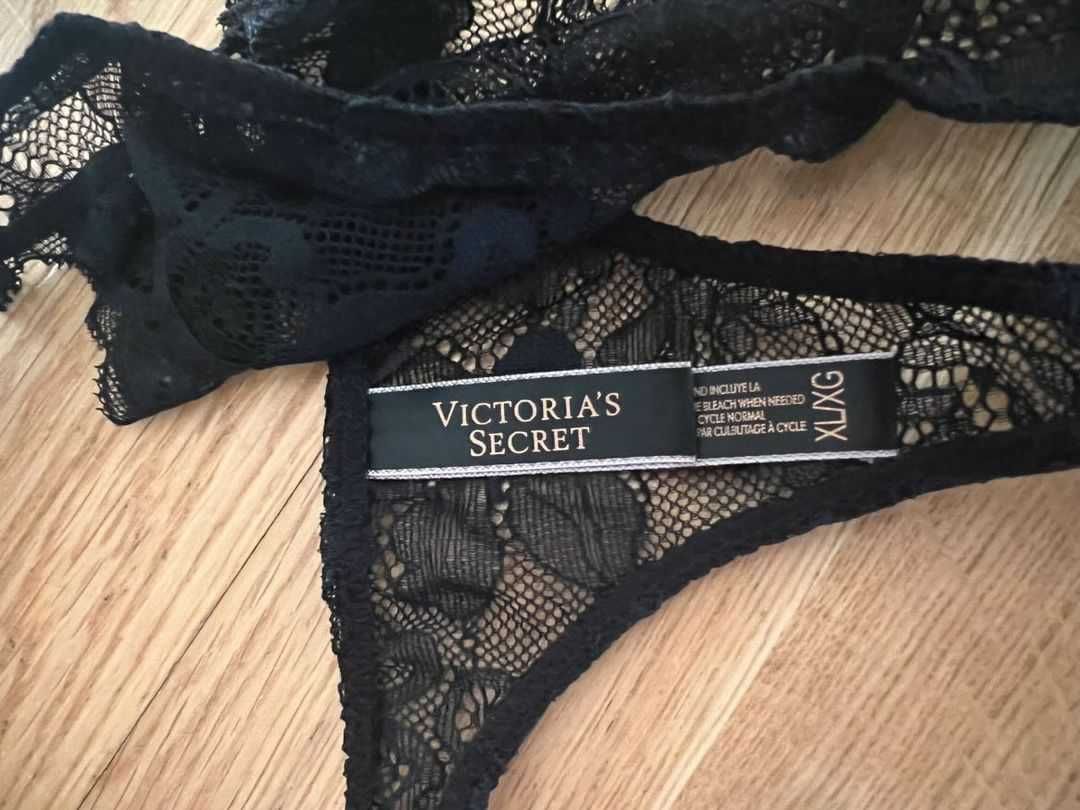 Koronkowe stringi Victoria’s Secret