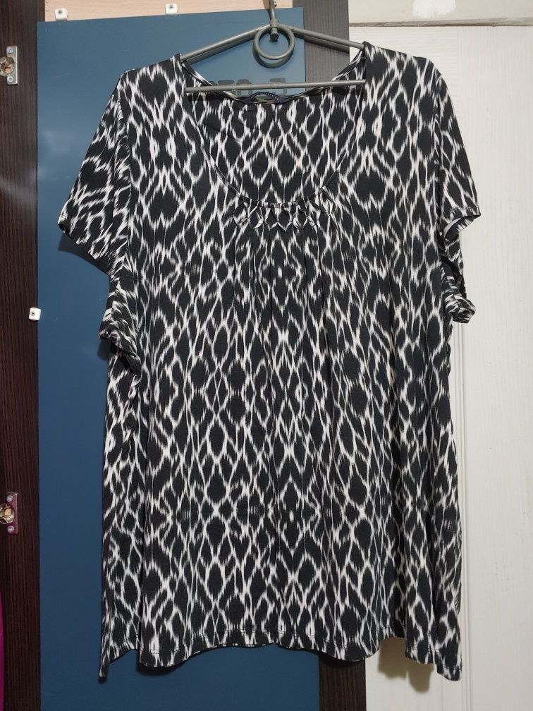 Футболка женская большого размера 4-5 XL M&S collection
