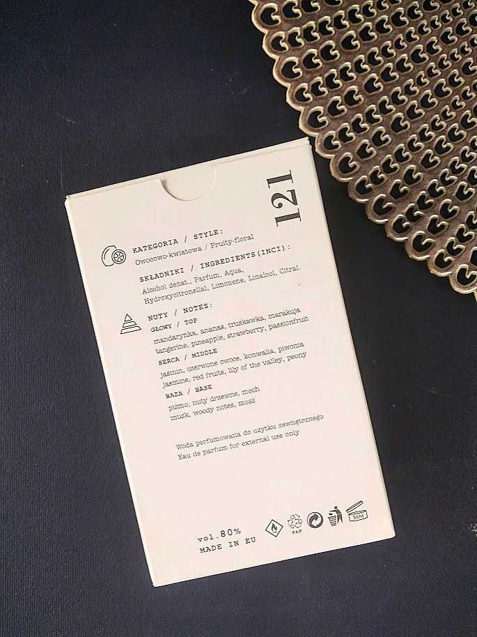 Perfumy Made in Lab 121 woda perfumowana
