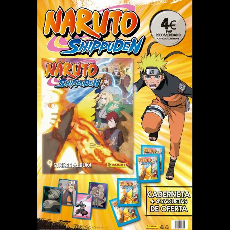 Cromos Panini "Naruto Shippuden" (ler descrição)