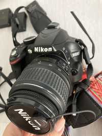 Máquina Fotográfica Nikon D3200 com mochila Lowepro