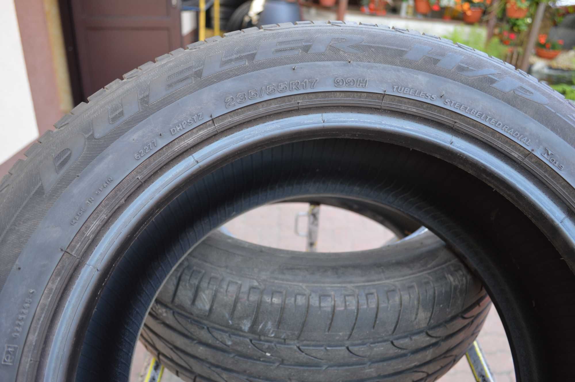 2x 235/55r17 Opony Letnie BRIDGESTONE 5.6mm 150zł/2sztuki 235/55R17