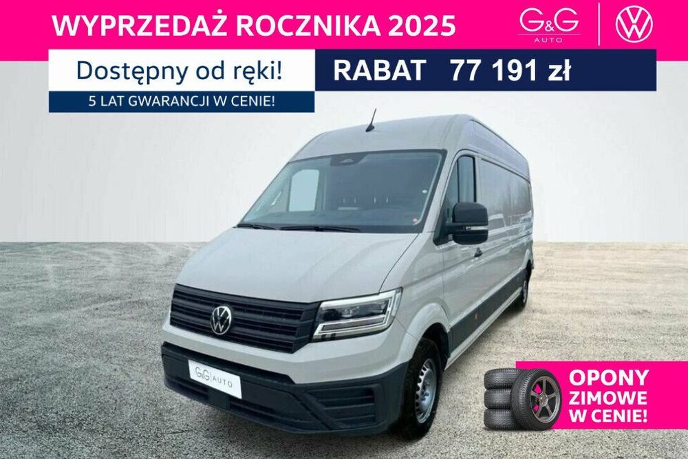 Volkswagen Crafter FURGON 3.640 35 2.0 TDI 130 kW 6-G  35 Furgon z wysokim dachem silnik: 2,0 l / 177 KM