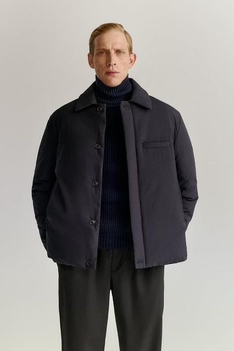 Куртка, пуховик ZARA лімітована колекція 90% пух  10% перо