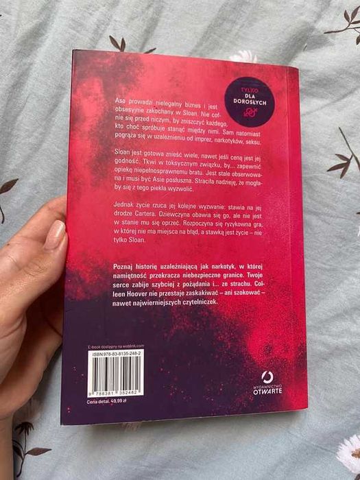 Książka Too Late Colleen Hoover