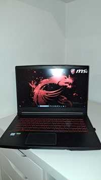 Portátil Gaming MSI GF65 Thin - RTX2060, I7 9750h, 16GB ram, 512GB m.2