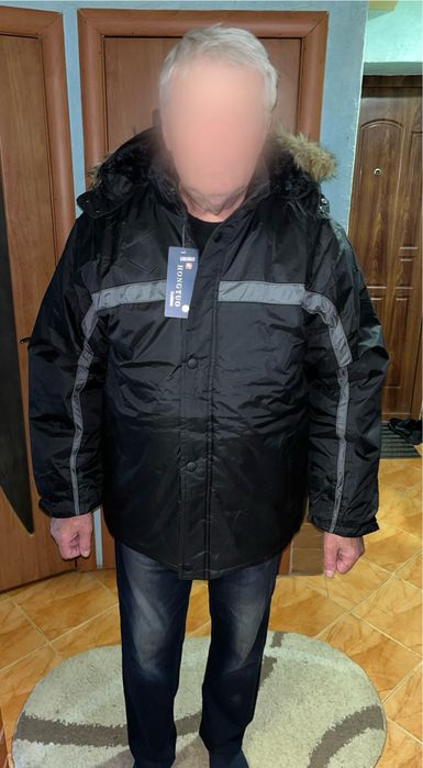 Зимова чоловіча куртка 4XL