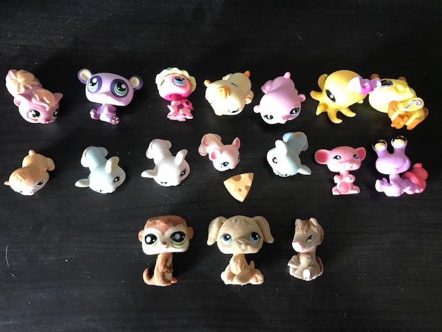 Littlest Pet Shop - Bonecos Articulados