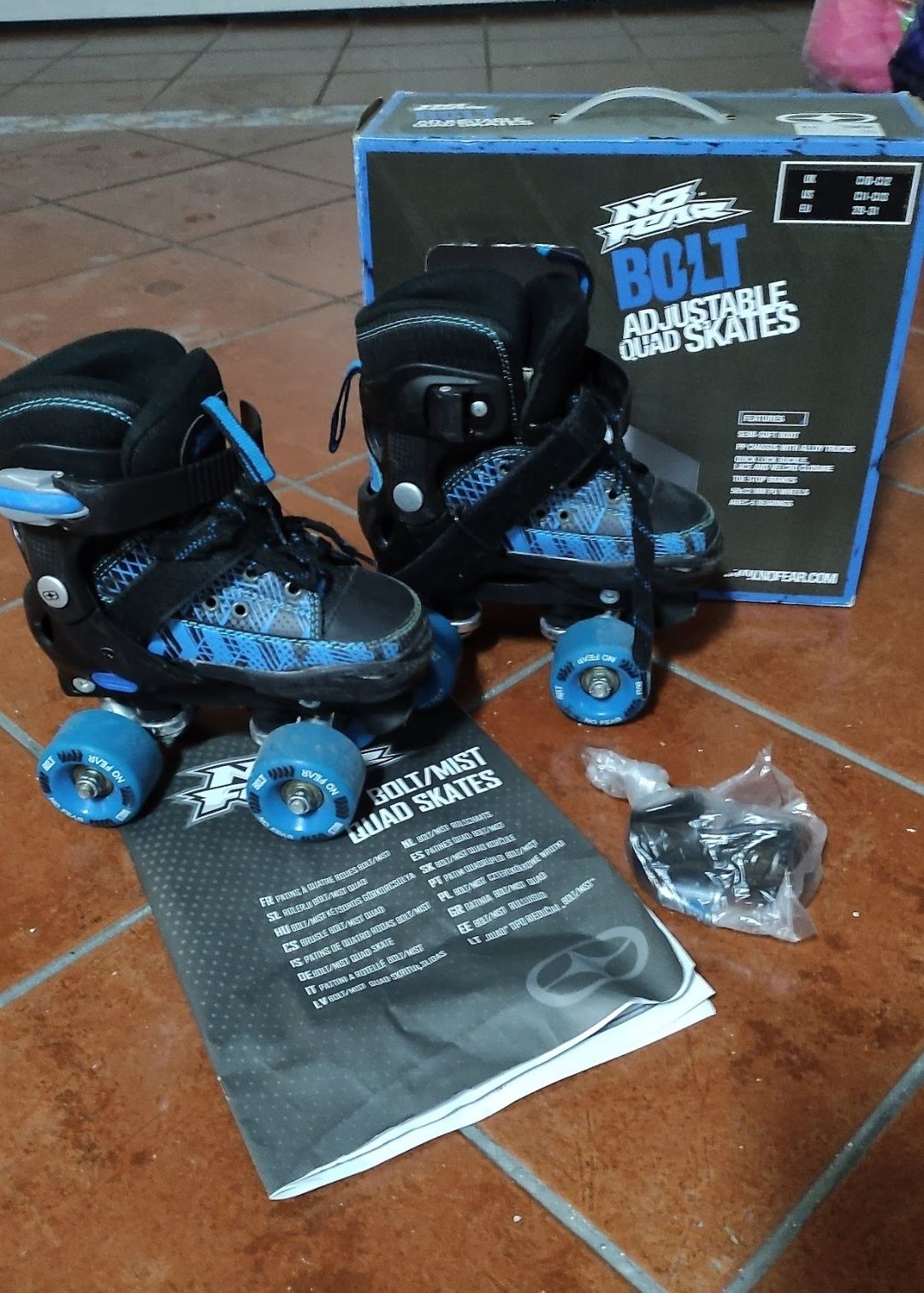 Patins criança extensíveis