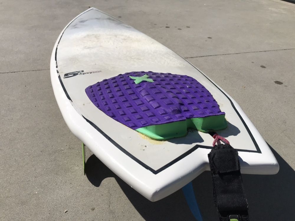 Prancha surf Santa Cruz - Ozzie Wright model - epoxy 5'8''