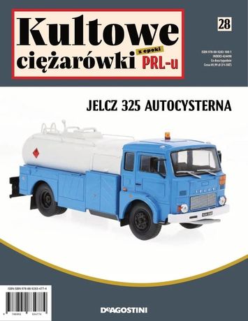 Model Jelcz 325 Autocysterna Kultowe Ciężarówki PRL skala 1:43