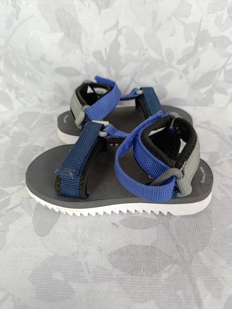 Sandały Clarks 22 Niebiesko Szare