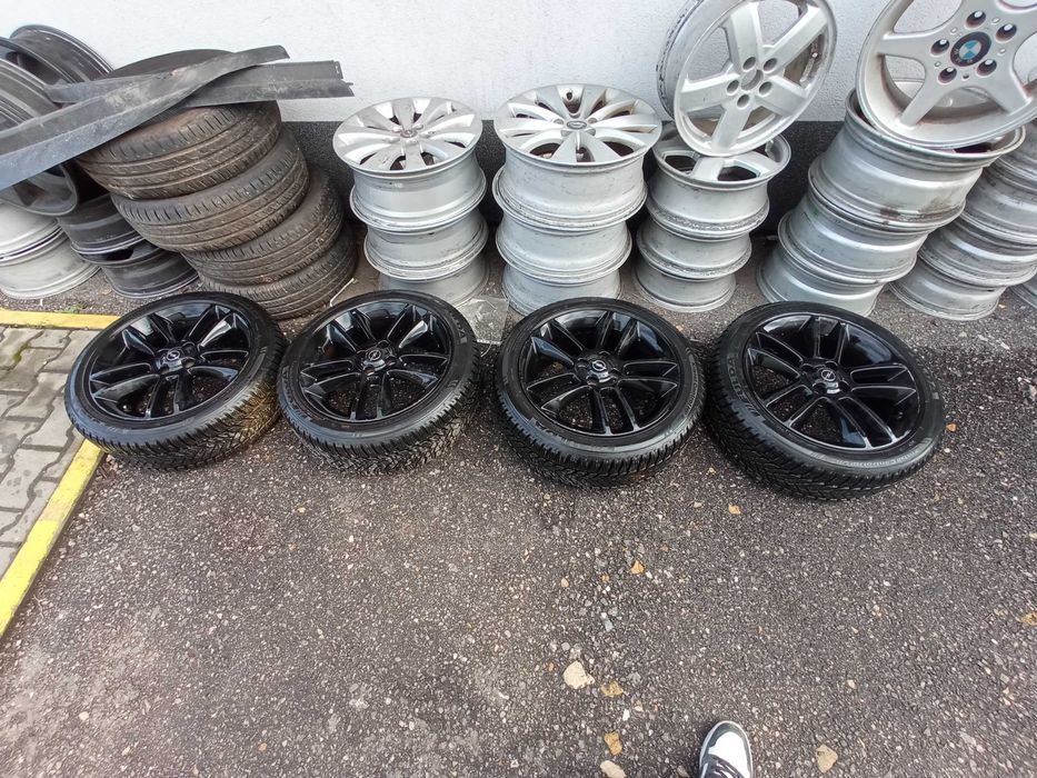 FELGI Aluminiowe Opel Corsa D 4x100 R17 Opony Dębica zima