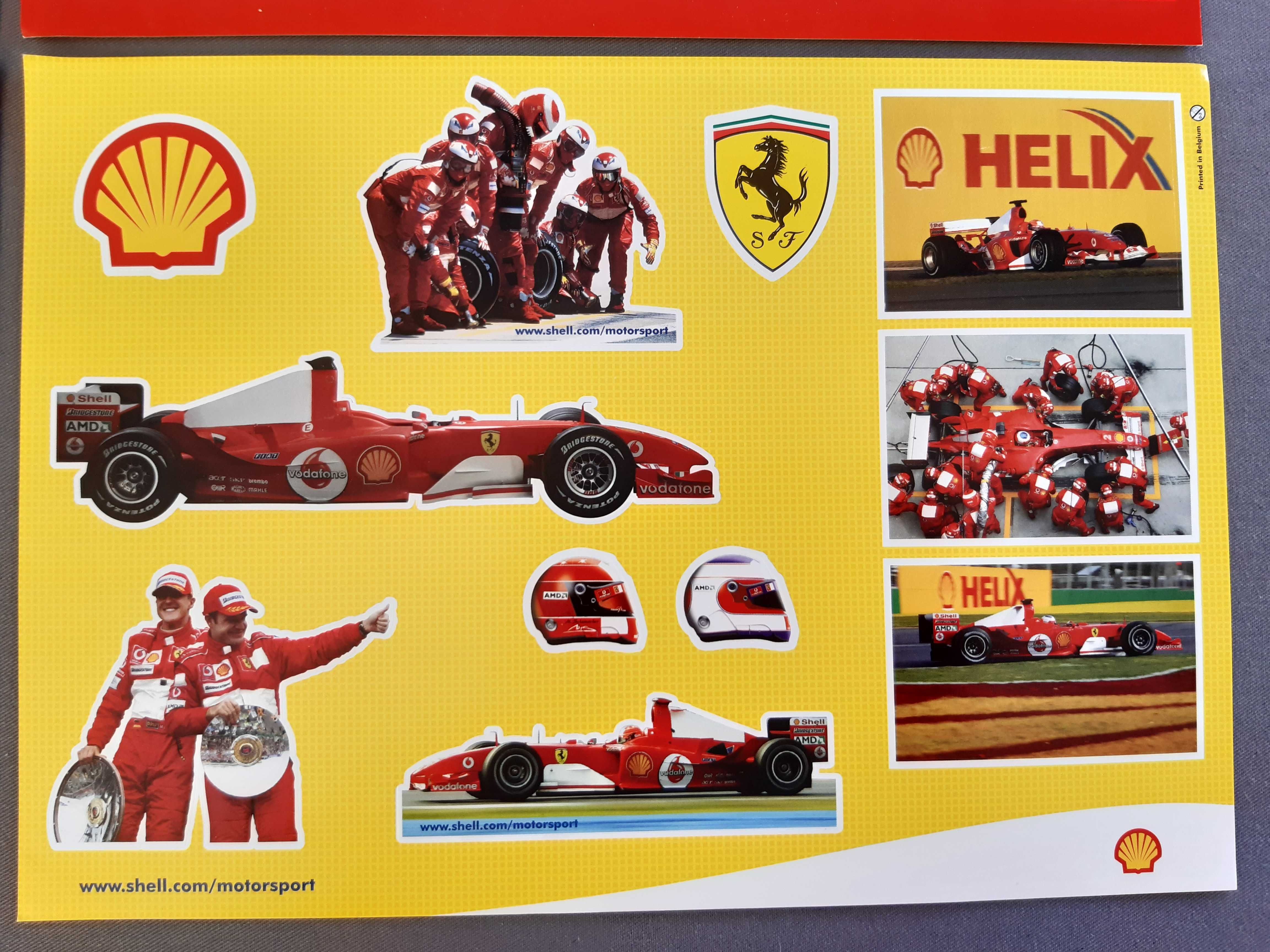 Autocolantes Ferrari Shell