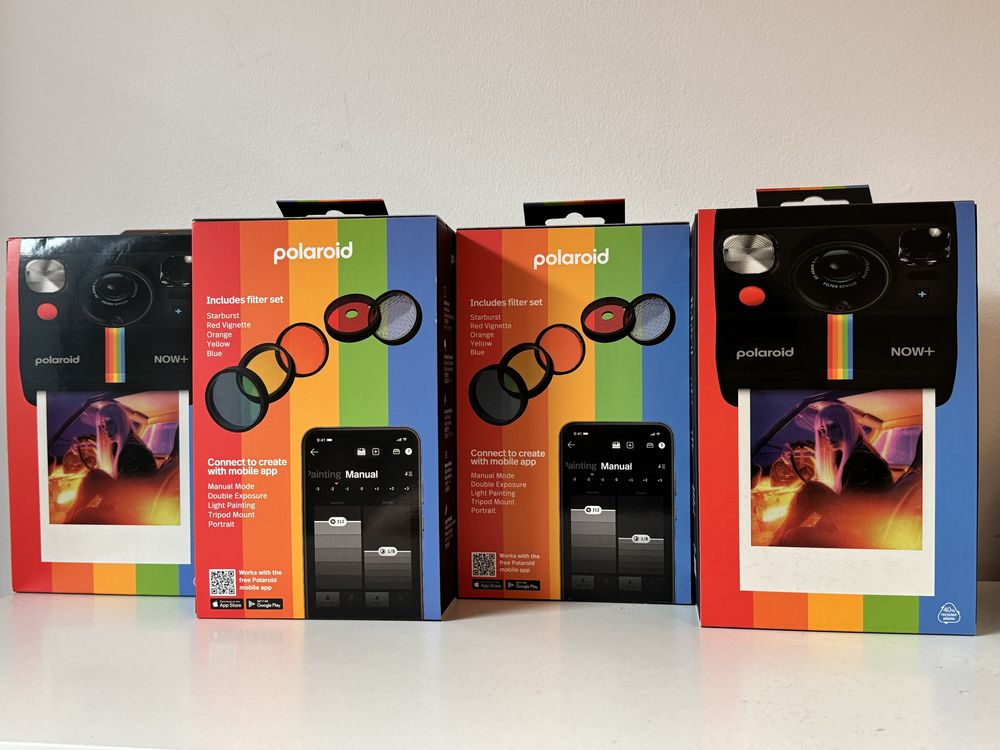 Камера миттєвого друку Polaroid NOW+Instant Camera Generation 2 Гарант