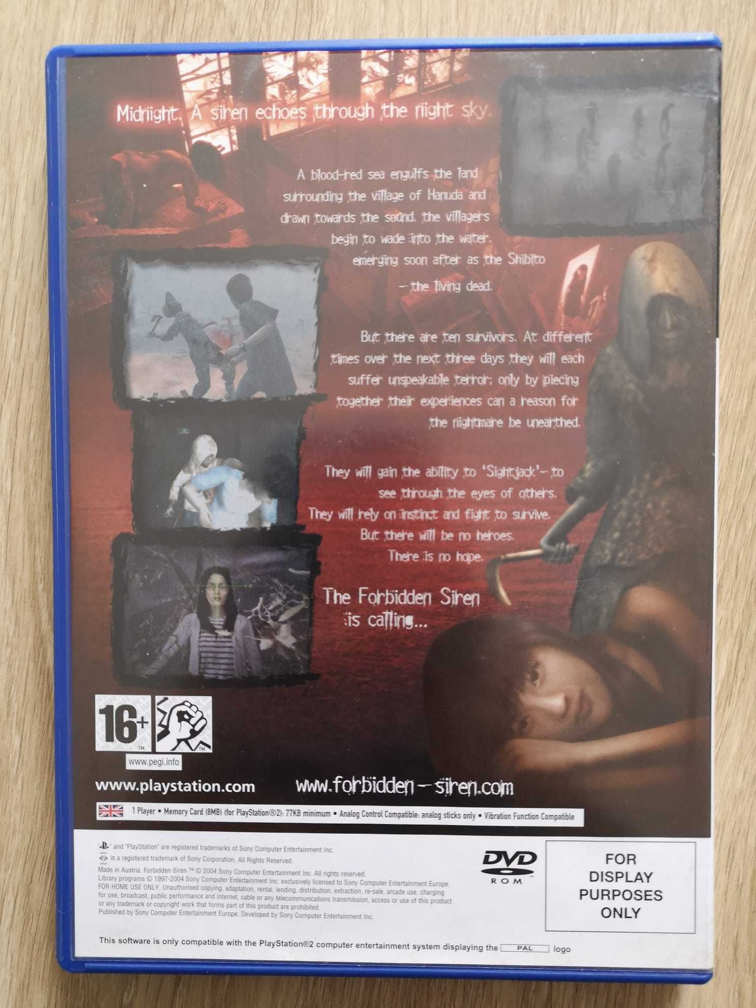 Raro! Forbidden Siren Promo para PS2