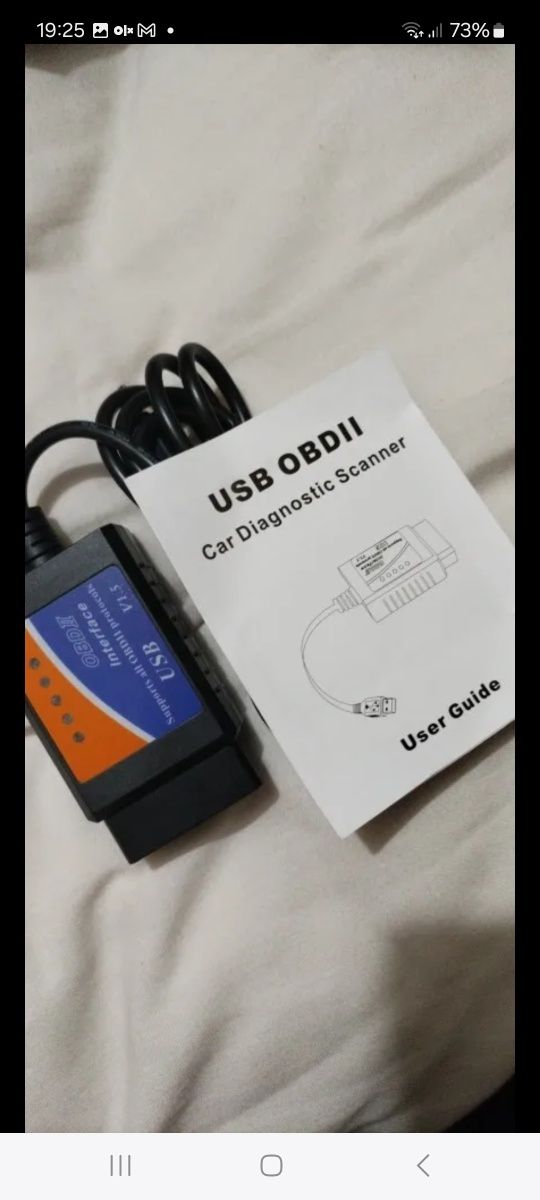 ELM OBD 2 car scanner usb