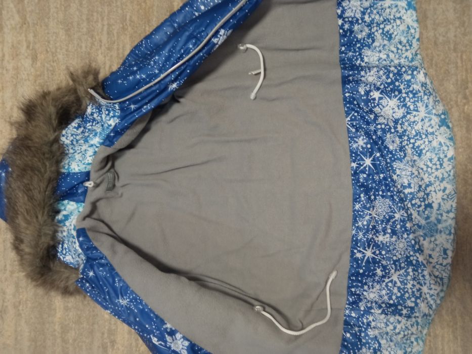 Продам зимняя куртка,шапка на 8-11 лет, 146-152 рост