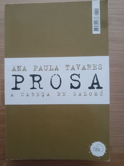 Vendo livro Poesia de Ana Paula Tavares