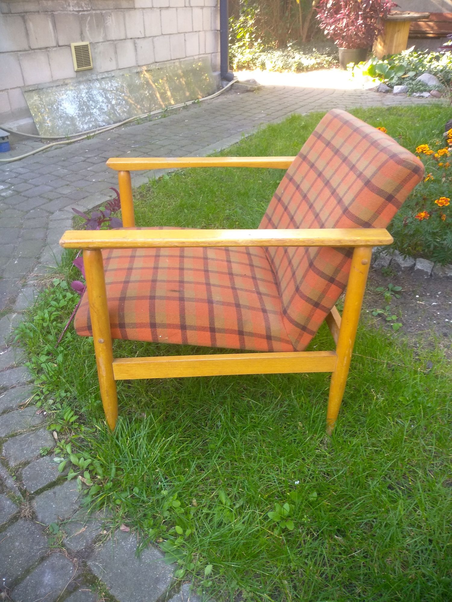 Fotel vintage PRL