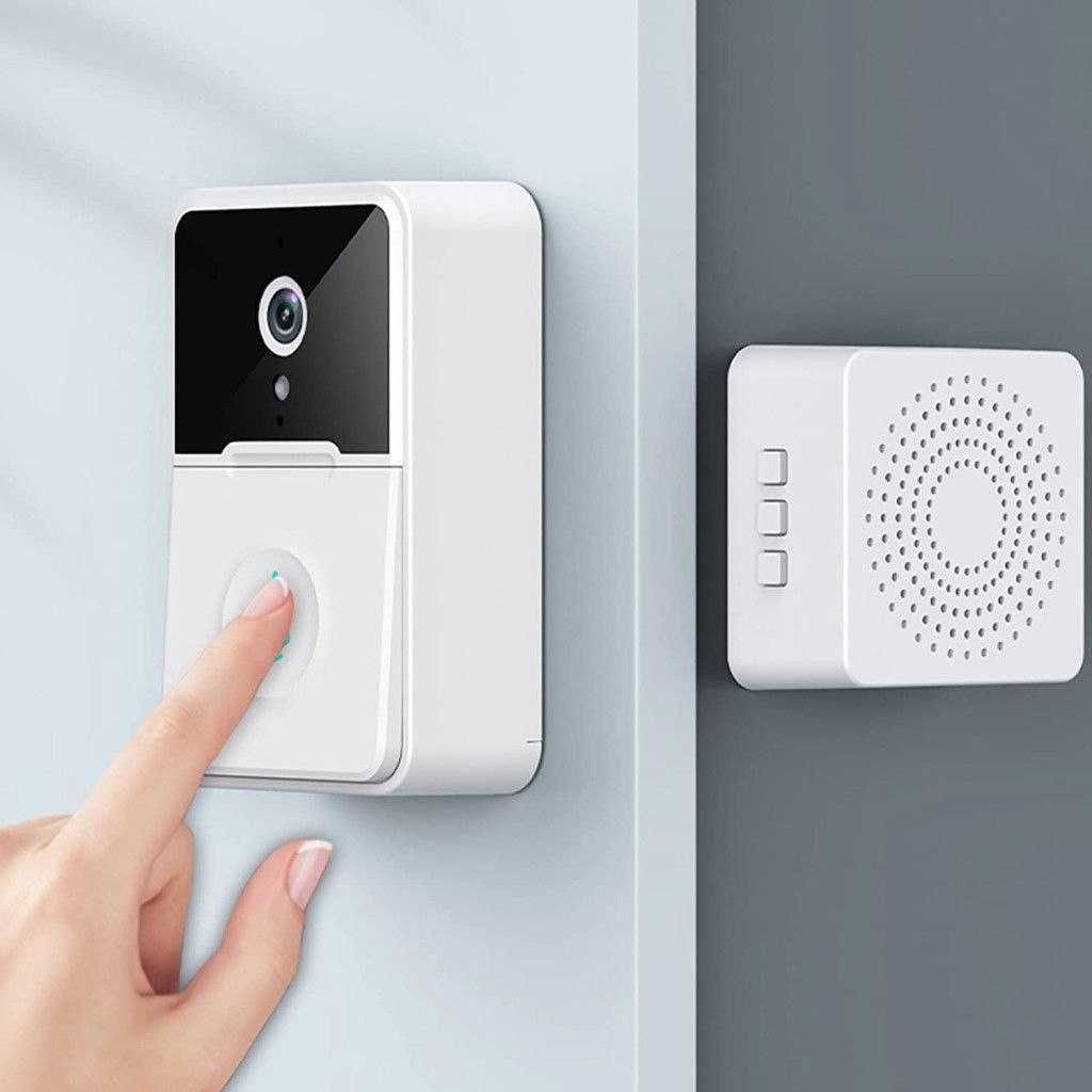 Видеодомофон беспроводной дверной звонок Wi-Fi 2.4 ГГц ИК-подсветка