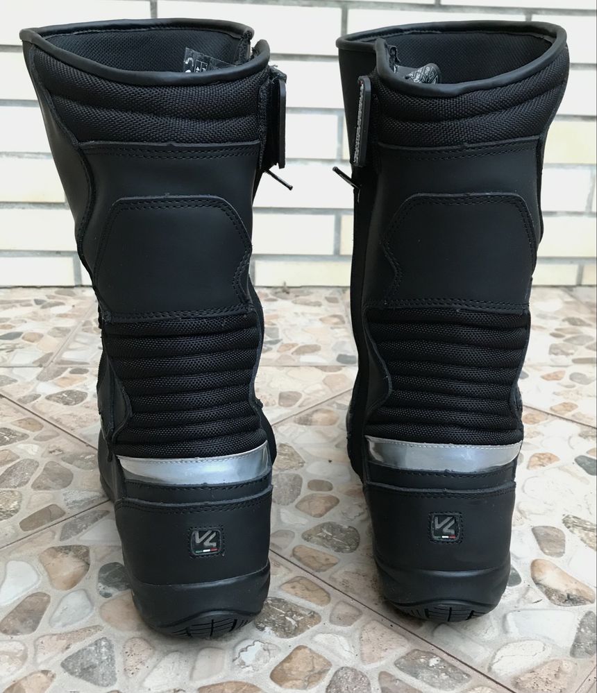 Botas de mota Vquattro Design Tourer Sympatex (tamanho 46)