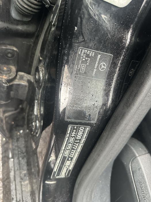 Mercedes E220 silnik 2.2 CDI 651.924 , 722.908  2015r, 197U   Anglik