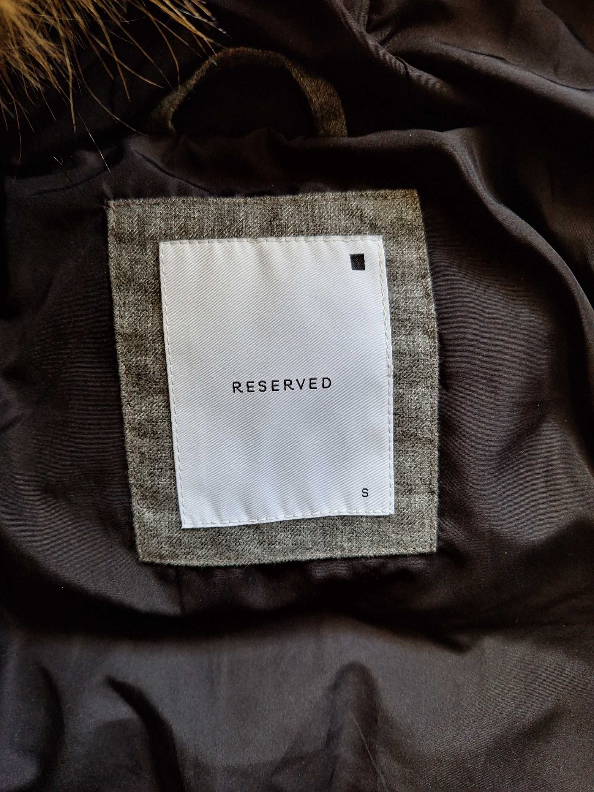 Kurtka zimowa RESERVED, puchowa męska