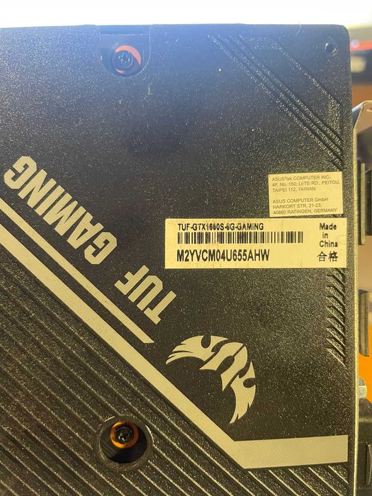 Nvidia GTX 1660 SUPER 6GB