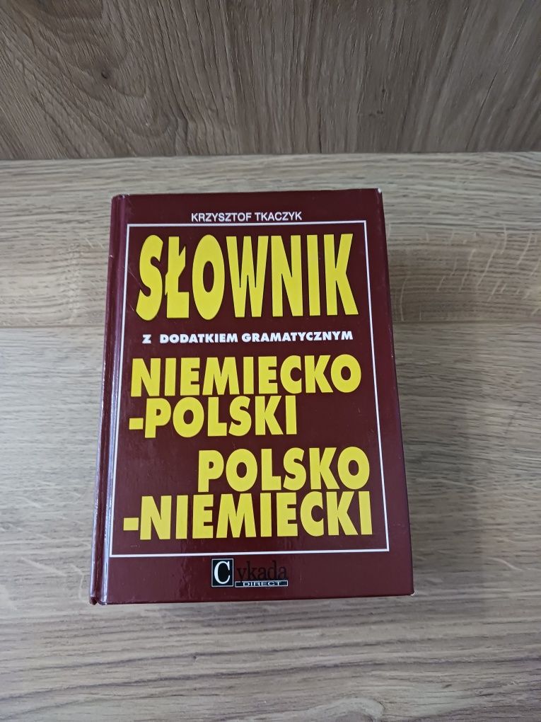 Książka słownik niemiecko-polski