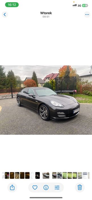 Porsche Panamera Sprzedam prywatne Porsche PANAMERA/bezwypadkowy/mały przebieg/serwisow