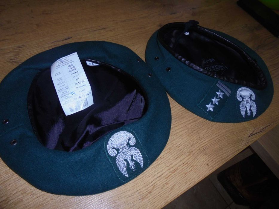 Beret Wojskowy zielony