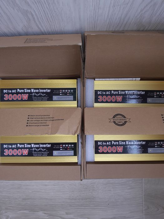 Инвертор 3000/1500ватт рабочих