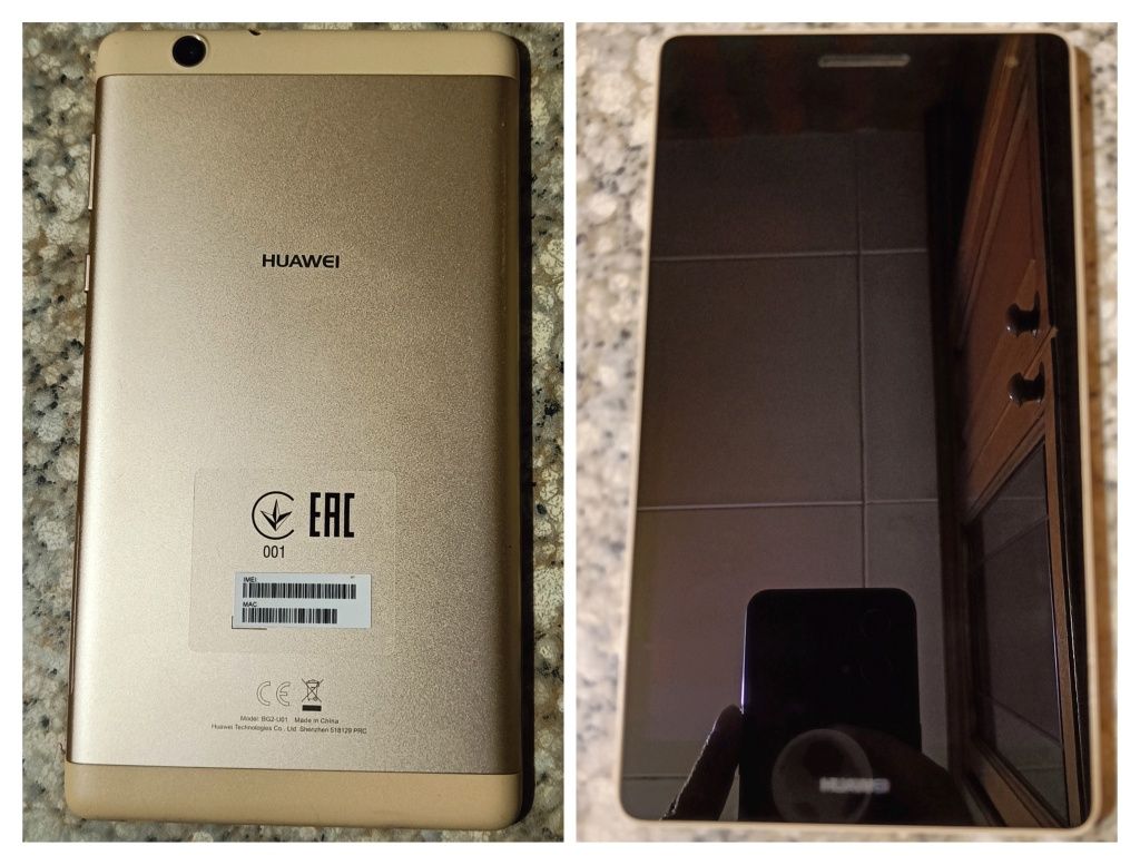 Huawei Mediapad T3  7" , 3G , Android 7, Gold , iDeal.