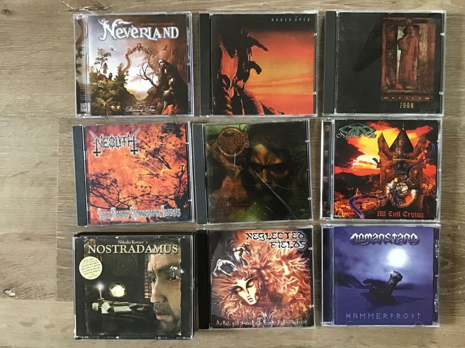 CDs vários letra M + N + O 1,5€